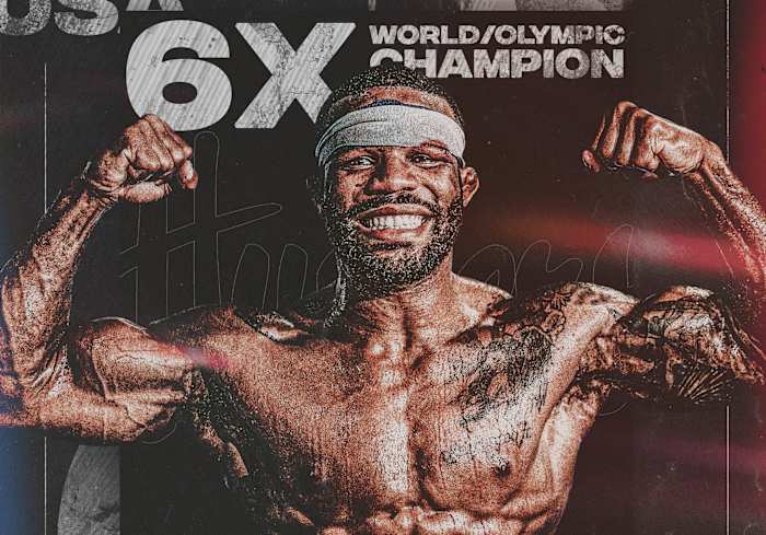 Jordan Burroughs six-time world or olympic champion
